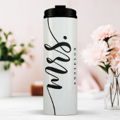 Gepersonaliseerde mevrouw thermosbeker