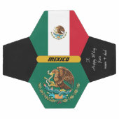 Gepersonaliseerde Mexicaanse vlag, foto Voetbal (Enkel)