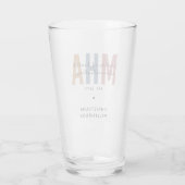 Gepersonaliseerde MHA Master of Health Administrat Glas (Achterkant)