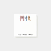 Gepersonaliseerde MHA Master of Health Administrat Post-it® Notes (Voorkant)