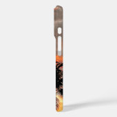 Gepersonaliseerde Miami Sunset Sturdy Apple iPhone Case-Mate iPhone Case (Achterkant / Links)