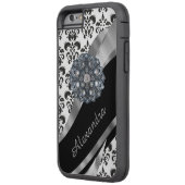 Gepersonaliseerde  microgolfdemper Case-Mate iPhone case (Achterkant Links)