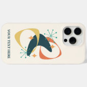 Gepersonaliseerde Mid Century iPhone / iPad case (Achterkant (horizontaal))