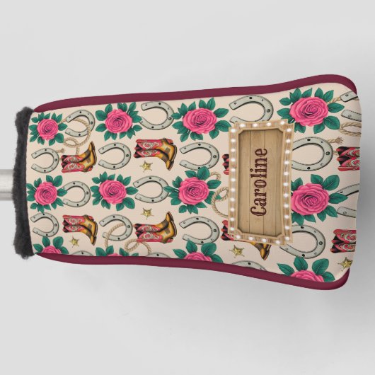 Gepersonaliseerde Midwest Prinses ontwerper Golfheadcover (Voorkant)