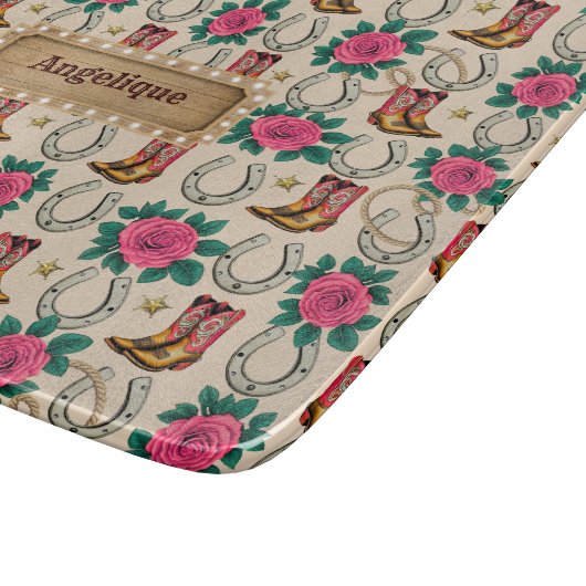 Gepersonaliseerde Midwest Prinses ontwerper Snijplank (Hoek)