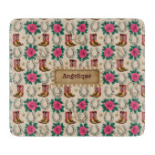 Gepersonaliseerde Midwest Prinses ontwerper Snijplank (Voorkant)