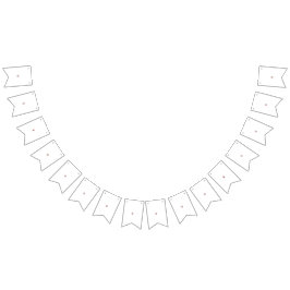 Gepersonaliseerde mijlpaal & bruiloft Bunting Bann Vlaggetjes