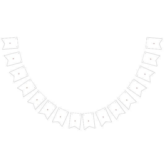 Gepersonaliseerde mijlpaal & bruiloft Bunting Bann Vlaggetjes (Alle)