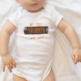 Gepersonaliseerde mijn eerste Halloween Romper