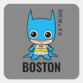Gepersonaliseerde Mini Batman Kinderen labels (Voorkant)