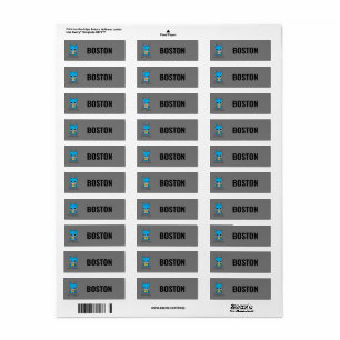 Gepersonaliseerde Mini Batman Kinderen labels