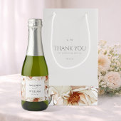 Gepersonaliseerde Mini Mousserende Wijnfles Etiket