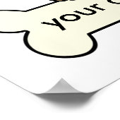 Gepersonaliseerde miniatuur Pinscher Poster (Hoek)