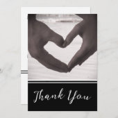 Gepersonaliseerde minimalistisch Bedankt voor je b (Voorkant / Achterkant)