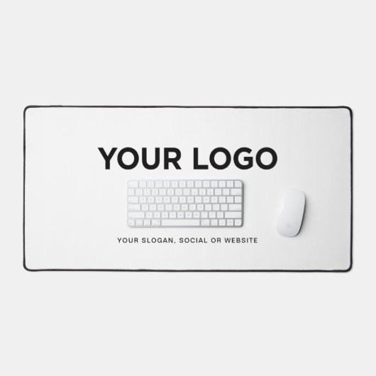 Gepersonaliseerde minimalistische eenvoudige Logo  Bureaumat (Keyboard & Muis)