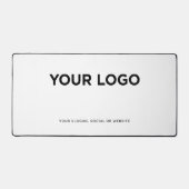 Gepersonaliseerde minimalistische eenvoudige Logo  Bureaumat (Voorkant)