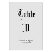 Gepersonaliseerde minimalistische elegante kranten kaart (Voorkant)