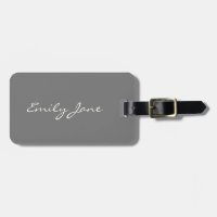 Gepersonaliseerde minimalistische elegante scriptb