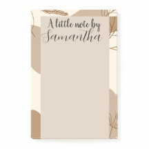 Gepersonaliseerde minimalistische lineart bloemen