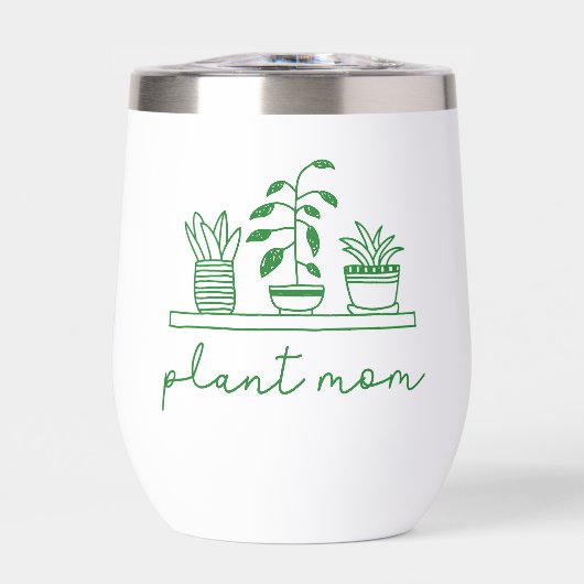 Gepersonaliseerde minimalistische Plant mam Schatt (Voorkant)