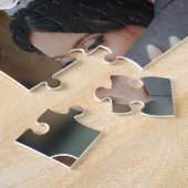 Gepersonaliseerde minimalistische puzzel | memorab (Zijkant)