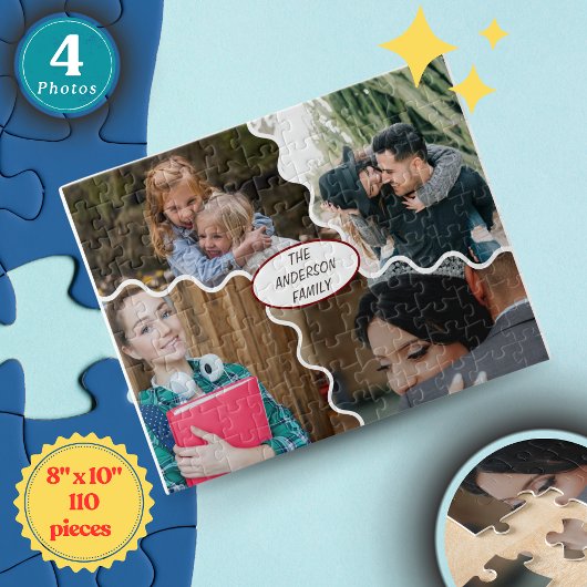 Gepersonaliseerde minimalistische puzzel | memorab legpuzzel