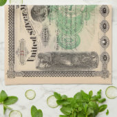 Gepersonaliseerde Mining Stock Keukenhanddoek (Gevouwen)