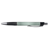 Gepersonaliseerde Mint Green Faux Glitter Pen (Bodem)