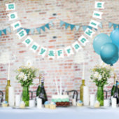 Gepersonaliseerde Mint of elke aangepaste kleur br Vlaggetjes