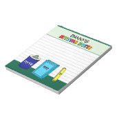 Gepersonaliseerde mitswa items - Groen Notitieblok (Linkerzijde)