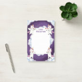 Gepersonaliseerde Mitswa Note Paarse Eenhoorn Noti (Kantoor)