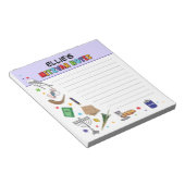 Gepersonaliseerde Mitswa Notitieblok - Stijl 3 (Schuin)