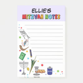 Gepersonaliseerde Mitswa-notities - Stijl 3 Post-it® Notes