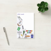 Gepersonaliseerde Mitswa-notities - Stijl 4 Post-it® Notes (Kantoor)