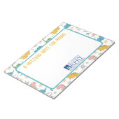 Gepersonaliseerde Mitzvah Note Notitieblok (Schuin)