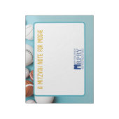 Gepersonaliseerde Mitzvah Note- Sport Notitieblok (Linkerzijde)