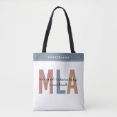 Gepersonaliseerde MLA Medisch Laboratorium Assiste Tote Bag (Voorkant)