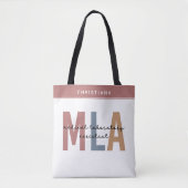 Gepersonaliseerde MLA Medische Laboratoriumassiste Tote Bag (Voorkant)