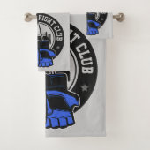 Gepersonaliseerde MMA Mixed Martial Arts Fight Clu Bad Handdoek (Insitu)