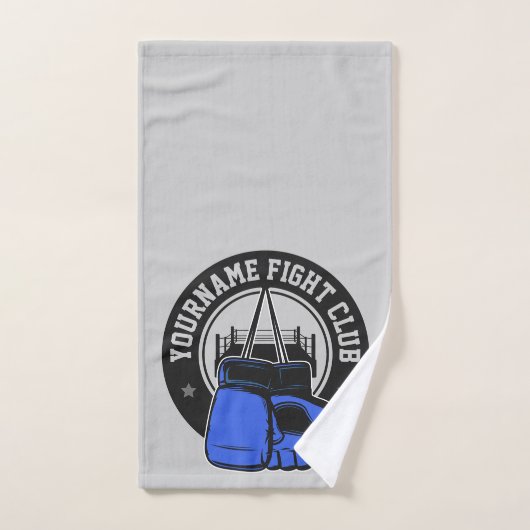 Gepersonaliseerde MMA Mixed Martial Arts Fight Clu Bad Handdoek (Handdoek)