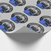 Gepersonaliseerde MMA Mixed Martial Arts Fight Clu Cadeaupapier (Hoek)