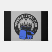 Gepersonaliseerde MMA Mixed Martial Arts Fight Clu Deurmat (Voorkant)