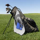 Gepersonaliseerde MMA Mixed Martial Arts Fight Clu Golfhanddoek (Groen)