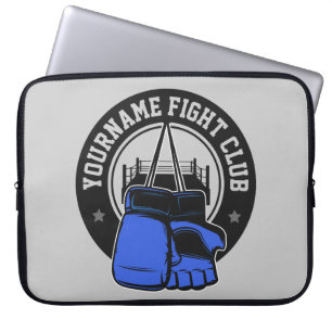 Gepersonaliseerde MMA Mixed Martial Arts Fight Clu Laptop Sleeve