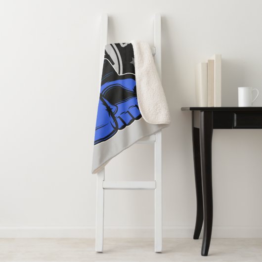 Gepersonaliseerde MMA Mixed Martial Arts Fight Clu Sherpa Deken (In situ)