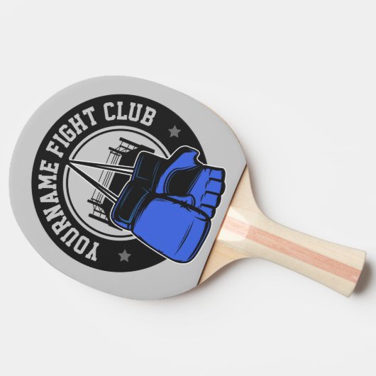 Gepersonaliseerde MMA Mixed Martial Arts Fight Clu Tafeltennisbatje (Zijkant)