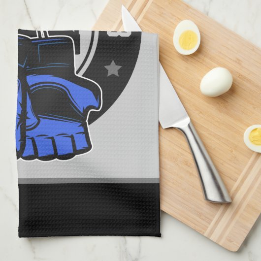 Gepersonaliseerde MMA Mixed Martial Arts Fight Clu Theedoek (Quarter Fold)