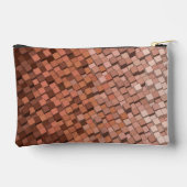 Gepersonaliseerde Mocha Mousse Accessoires Pouch Etui (Achterkant)