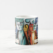 Gepersonaliseerde Mod katten Koffiemok (Center)