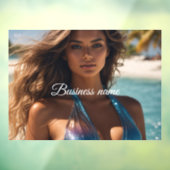 Gepersonaliseerde mode raamfolie raamsticker (Vel 3)